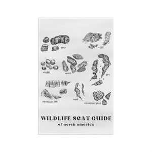 Animal Scat Poop Soft Hand Towel - Bathroom Decor