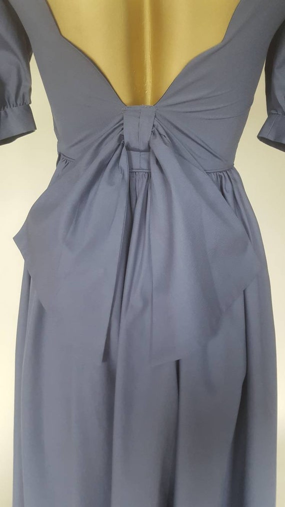 Stunning cotton Laura Ashley scalloped dress in de