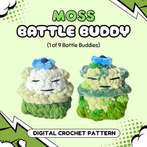 Moss Battle Buddy Virkmönster, Marknadsvänlig Mini - ENDAST DIGITAL FIL