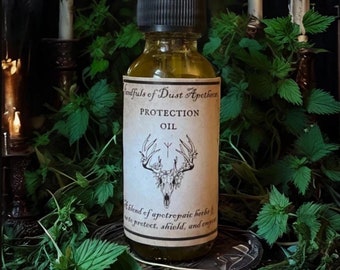 Protection Oil: Ritual Cleansing, Banish Hexes