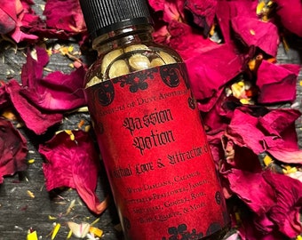 Passion Potion Ritual Love and Attraction Oil | Valentine Valentine's Day