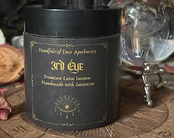 3rd Eye Incense | Psychic, Intuitive, Intuition, Divination, Tarot, Seer, Volva, Second Sight, Clairvoyant, Chakra