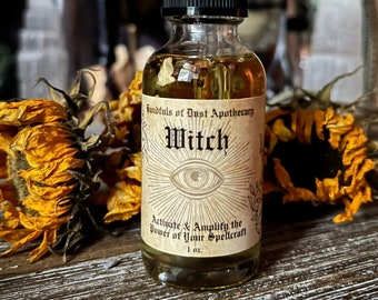 Witch Oil | Ritual Oil, Energy Worker, Manifestation, Magick, Witchcraft