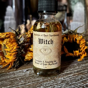 Witch Oil | Ritual Oil, Energy Worker, Manifestation, Magick, Witchcraft