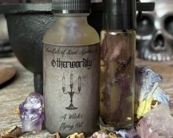 Otherworldly - Witch's Flying Oil: Egyptian Blue Lotus, Astral Travel, Meditation