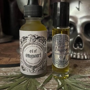 Oil of Mugwort | Artemisia Vulgaris, Lucid Dreaming, Protection, Divine Feminine