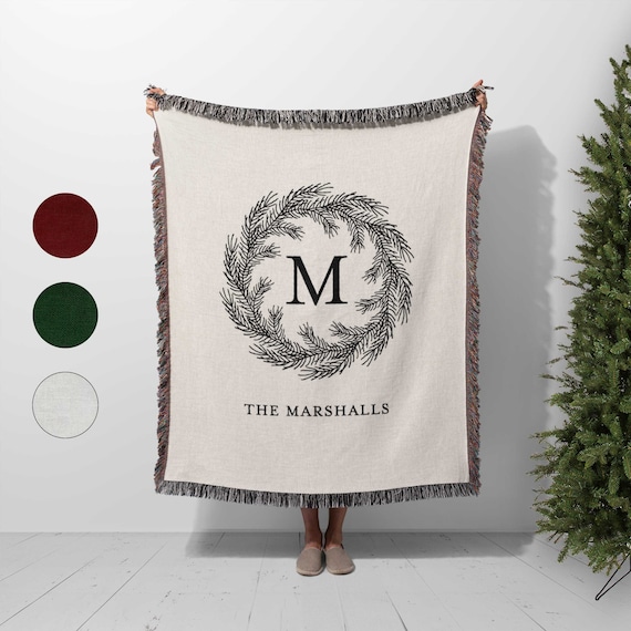 Customized throw online blanket