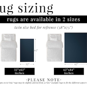 custom rug play mat sizing chart