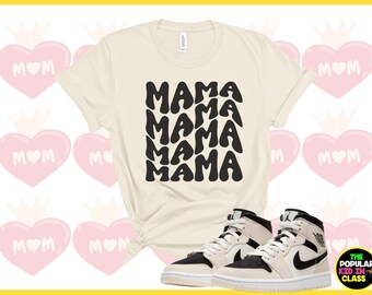 Trendy Mama Tshirt, Retro Mom Shirt, Cool Mom Tshirt, Mother’s Day Gift