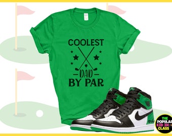 Golf Dad Tshirt, Coolest Dad By Par, Funny Dad Shirt, Golfer Shirt, Father’s Day