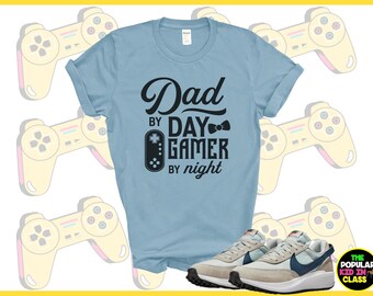 Dad Gamer Tshirt Gift, Father’s Day, Video Game Tshirt for Dad