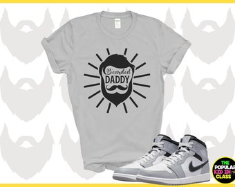 Bearded Daddy Tshirt, Dads With Beard, Funny Dad Shirts, Father’s Day Gift