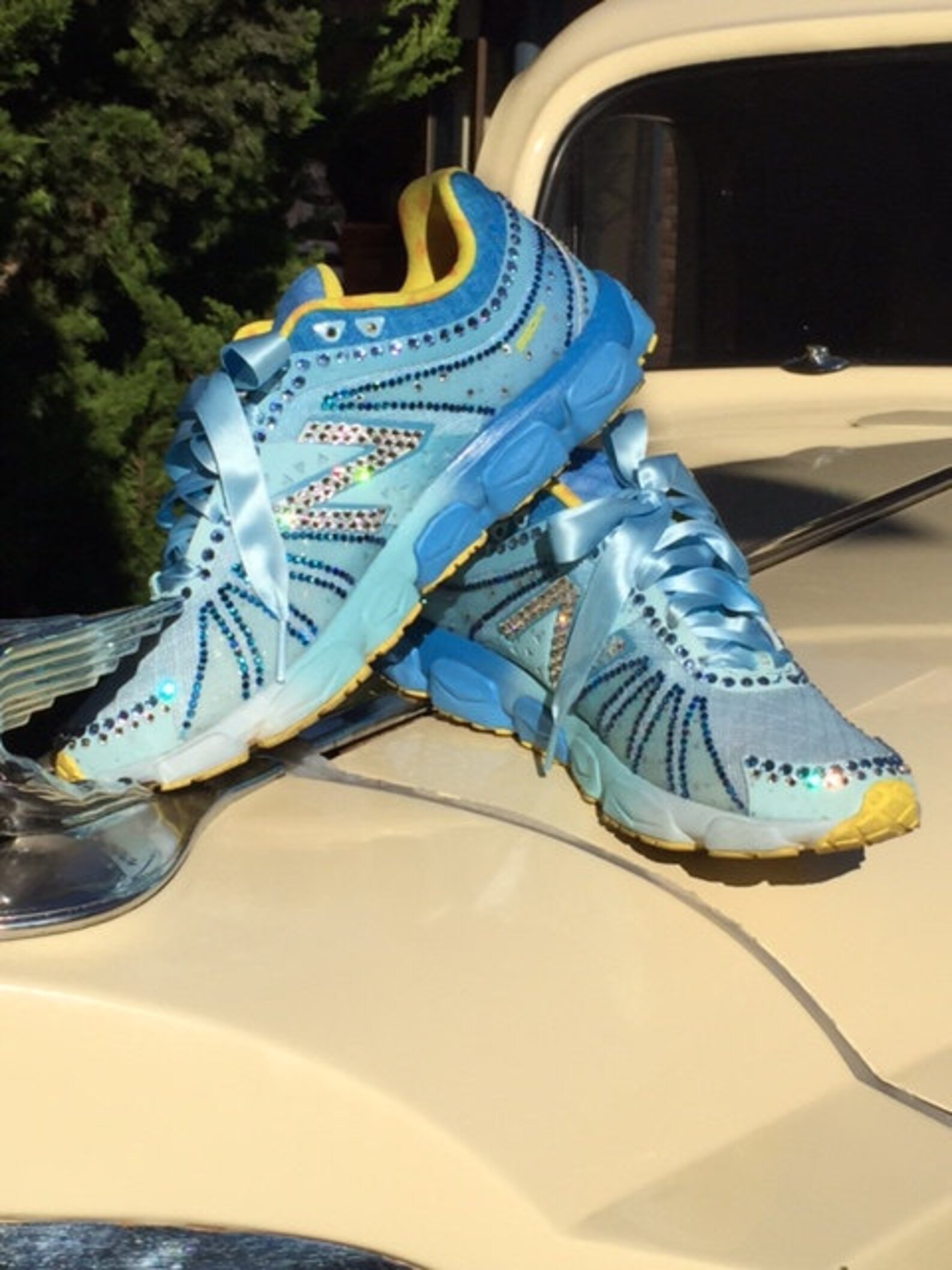 Blinged out Run Disney shoes or any shoes you have that need Etsy