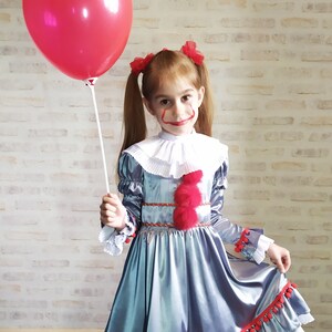 2023 Halloween Cosplay Girls Witch Vampire Dress Infant Zombie Devil  Skeleton Masquerade Carnival Party Children Clothing Set