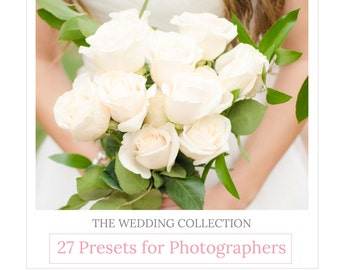 The Wedding Collection | 27 Lightroom Presets