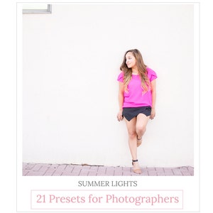 Summer Lights | 21 Lightroom Presets for Portrait and Wedding Photographers