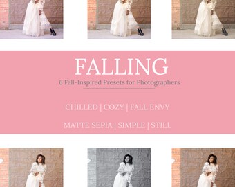 Falling | 6 Fall Inspired Presets
