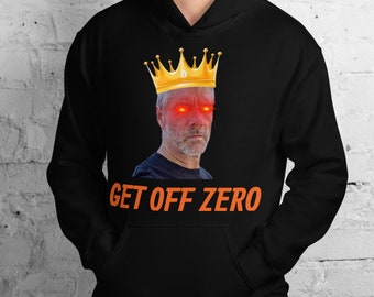 Get Off Zero - Michael Saylor Bitcoin Unisex Hoodie - BTC