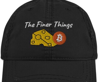 Cheese & Bitcoin - The Finer Things Dad Hat