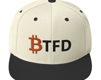 BTFD - Buy The Dip V2 - Bitcoin Snapback Hat - BTC