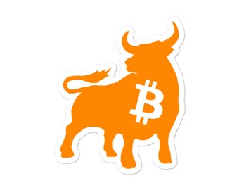 Bullish Bitcoin Bubble-free stickers - BTC Bull Market