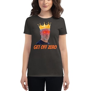 Get Off Zero - Michael Saylor Bitcoin Women&#39;s short sleeve t-shirt Microstrategy BTC
