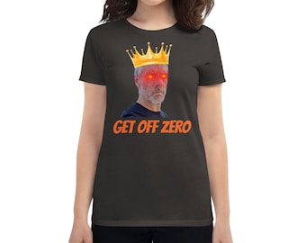 Get Off Zero - Michael Saylor Bitcoin Women's short sleeve t-shirt Microstrategy BTC