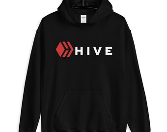 Moletom com capuz unissex HIVE - Moletom com capuz Crypto