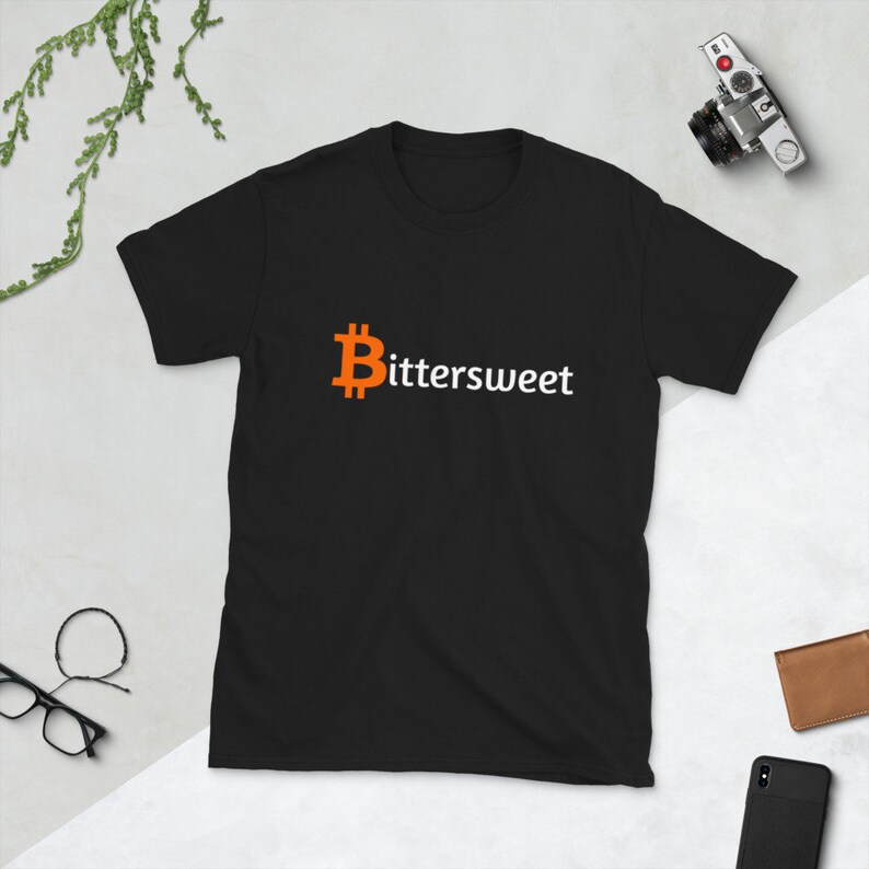 Bittersweet Bitcoin Short-Sleeve Unisex T-Shirt BTC Crypto image 1