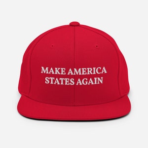 Casquette Snapback Make America States Again