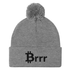 Brrr Bitcoin Beanie - Money Printer Go Brrr
