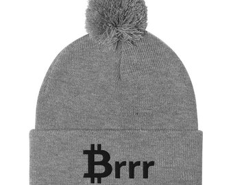 Brrr Bitcoin Beanie - Money Printer Go Brrr