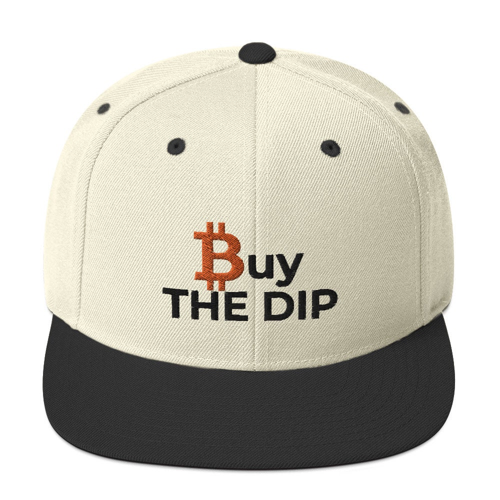 Buy The Dip - Bitcoin Snapback Hat - BTC