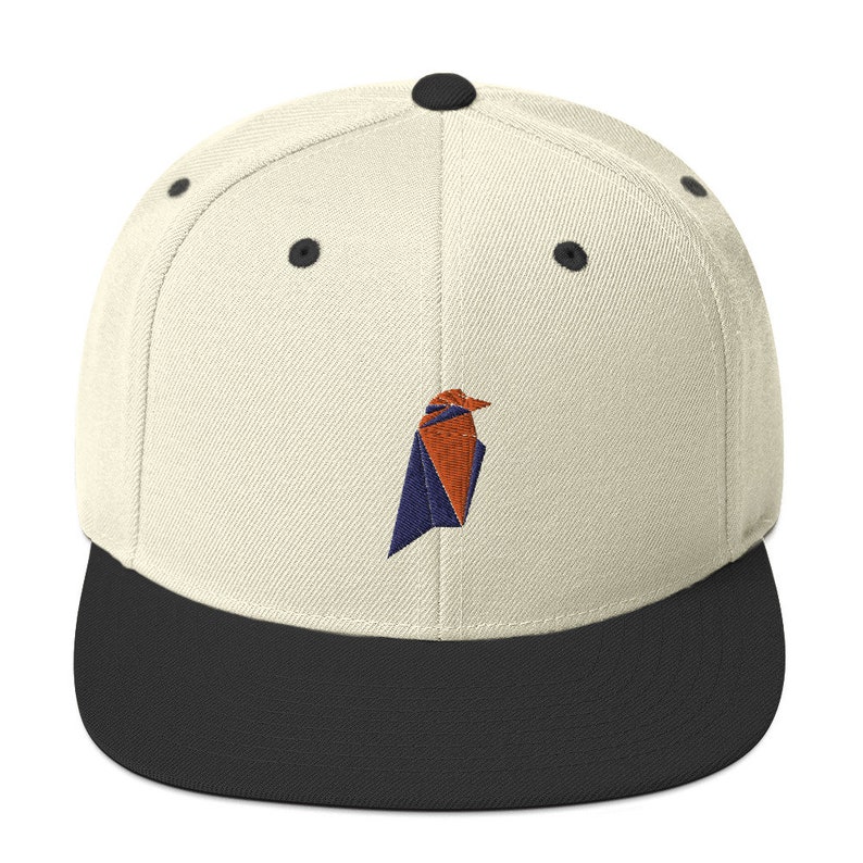 Ravencoin Snapback Hat RVN Raven Crypto image 5