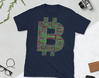 Bitcoin Icon Short-Sleeve Unisex T-Shirt
