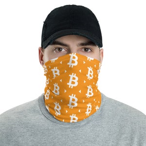 Bitcoin Logo V2 Neck Gaiter Face Mask
