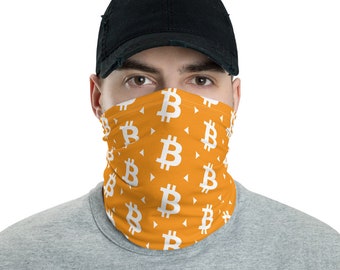 Bitcoin Logo V2 Neck Gaiter Face Mask