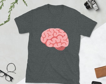 Proof of Brain PoB Short-Sleeve Unisex T-Shirt HIVE Community Tribe Crypto BRAIN