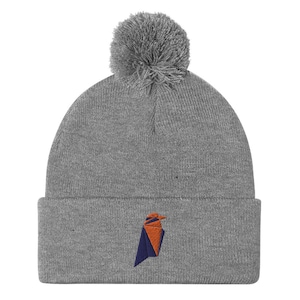 Ravencoin Pom-Pom Beanie Hat RVN Crypto Raven