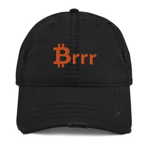 Brrr Bitcoin Dad Hat
