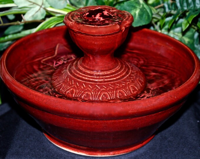 Cat Fountain Ceramic Cat Fountains Water Fountain Etsy