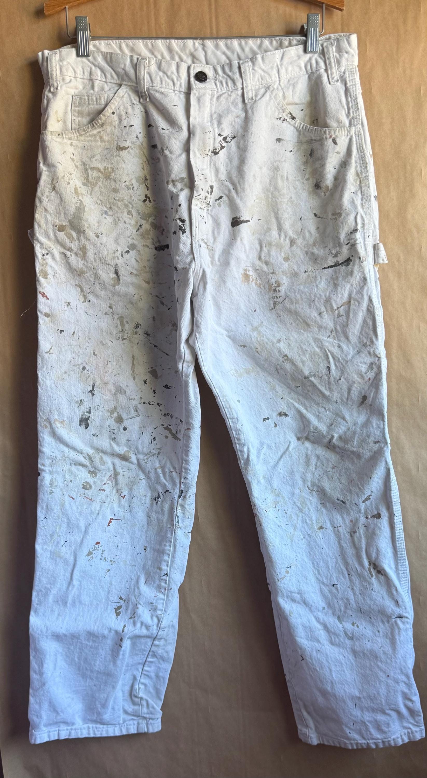 Men Paint Splatter Pants - Etsy
