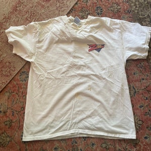 Vintage Z100 Radio Station Shirt - White - Large Logo - Large - Adult - Tee