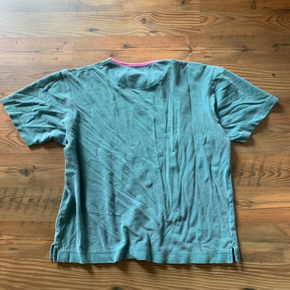 Vintage Gap Ringer Tee-Faded Boxy T Shirt - image 2