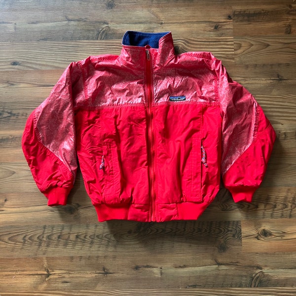 Vintage  Patagonia Jacket - Fleece Lined Zip Up Jacket Youth Size 10