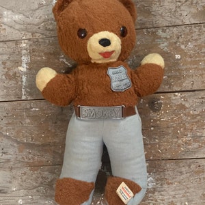 1970 smokey the sales bear stuffed animal
