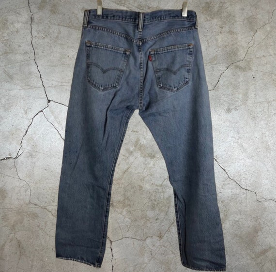 Vintage Levi's 501 Jeans - Released Hem- Dad Jean… - image 2