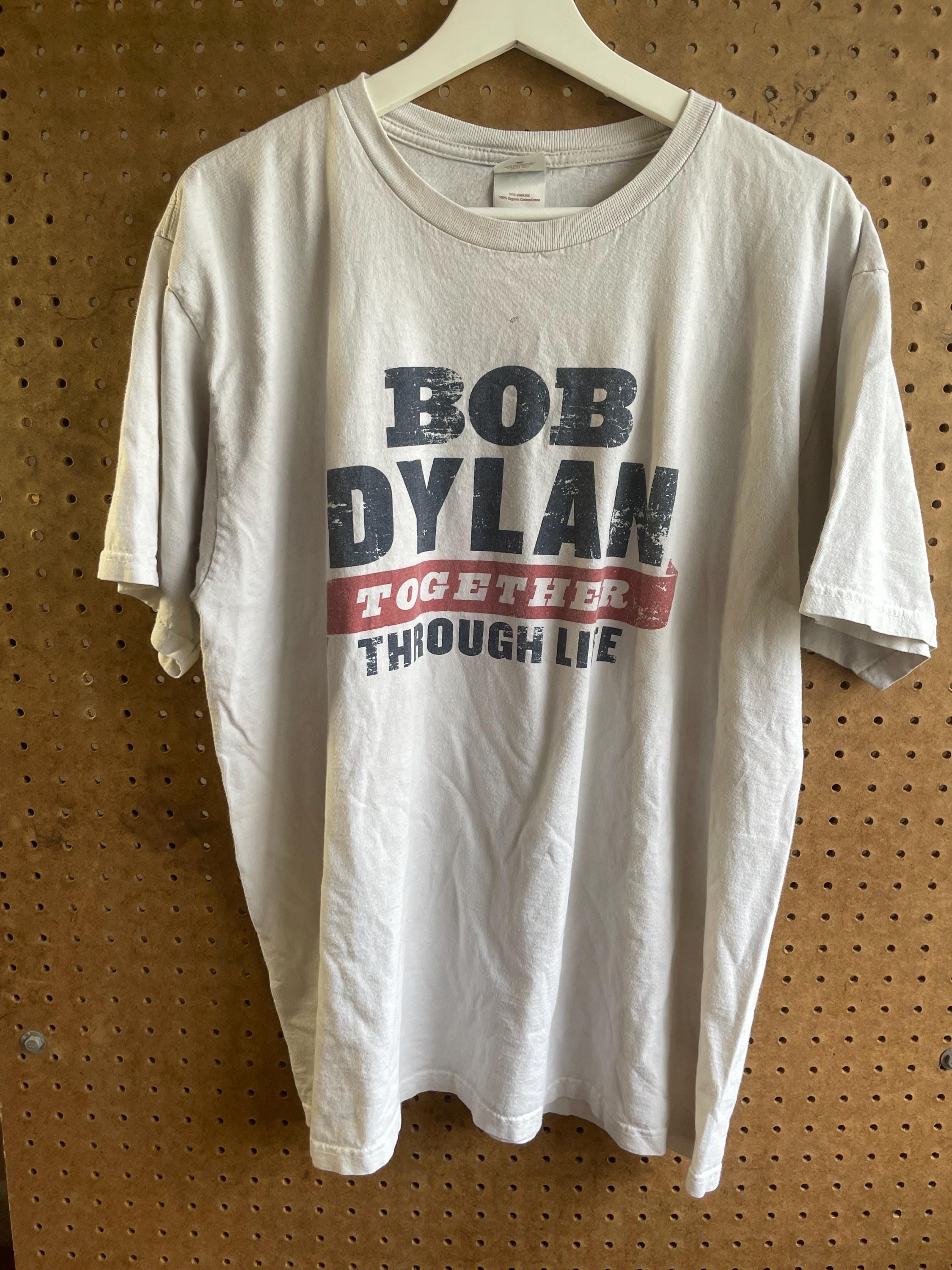 Vintage Bob Dylan Shirt - Size XL - Together Through Life Tour T 