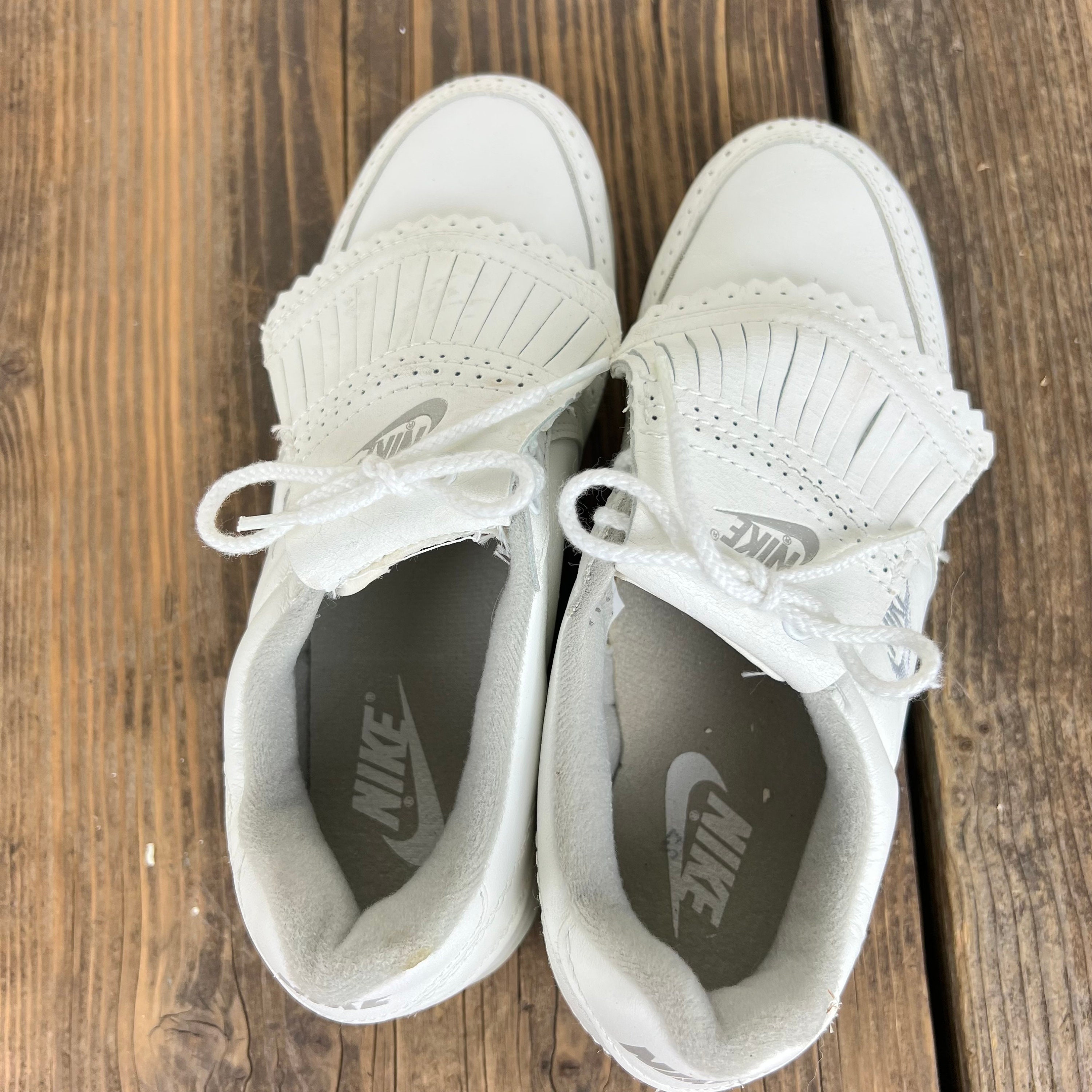 Vintage 1980's Nike Golf Shoes - Men's Size 6 1/2 Vintage 1980's Nike Golf Shoes - Men's Size 6 1/2