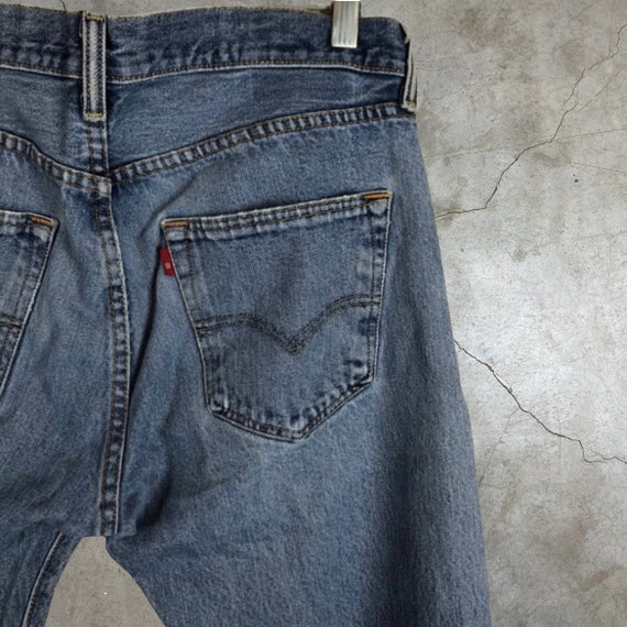 Vintage Levi's 501 Jeans - Released Hem- Dad Jean… - image 5